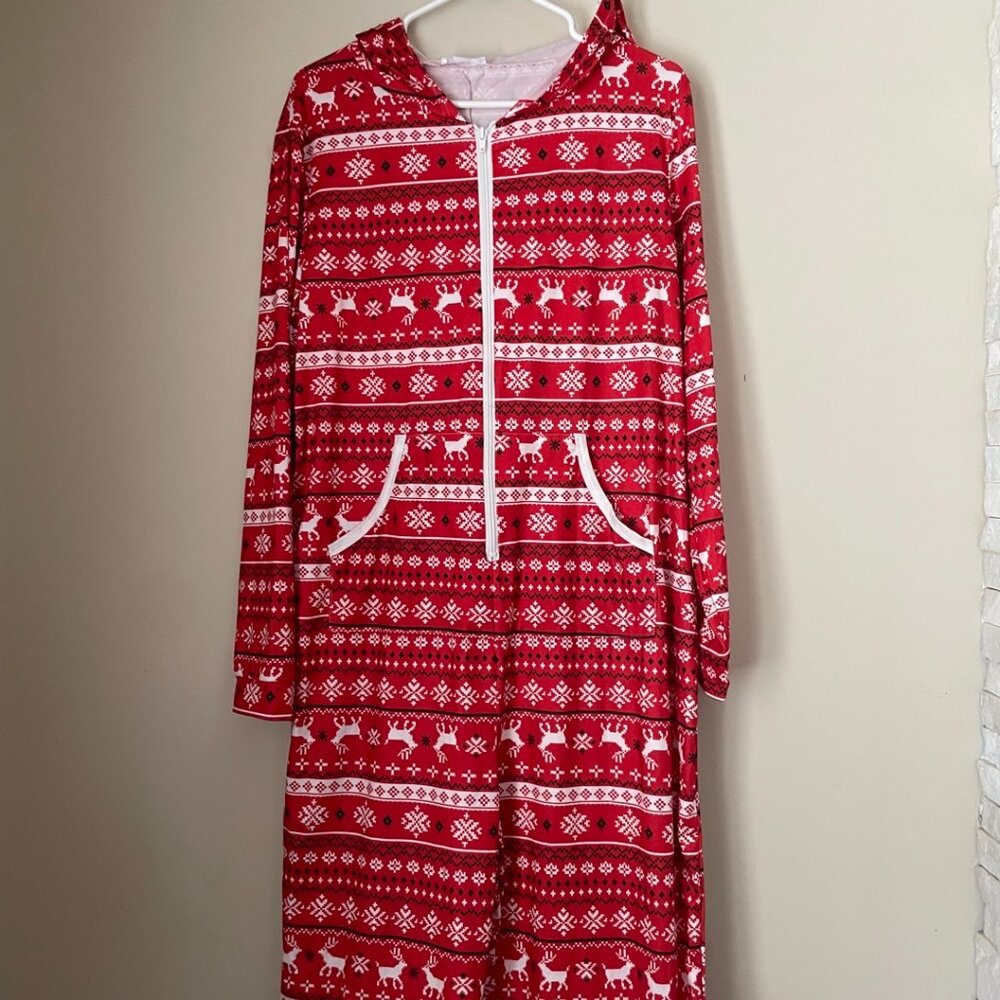 Adult Christmas Fair Isle Onesie